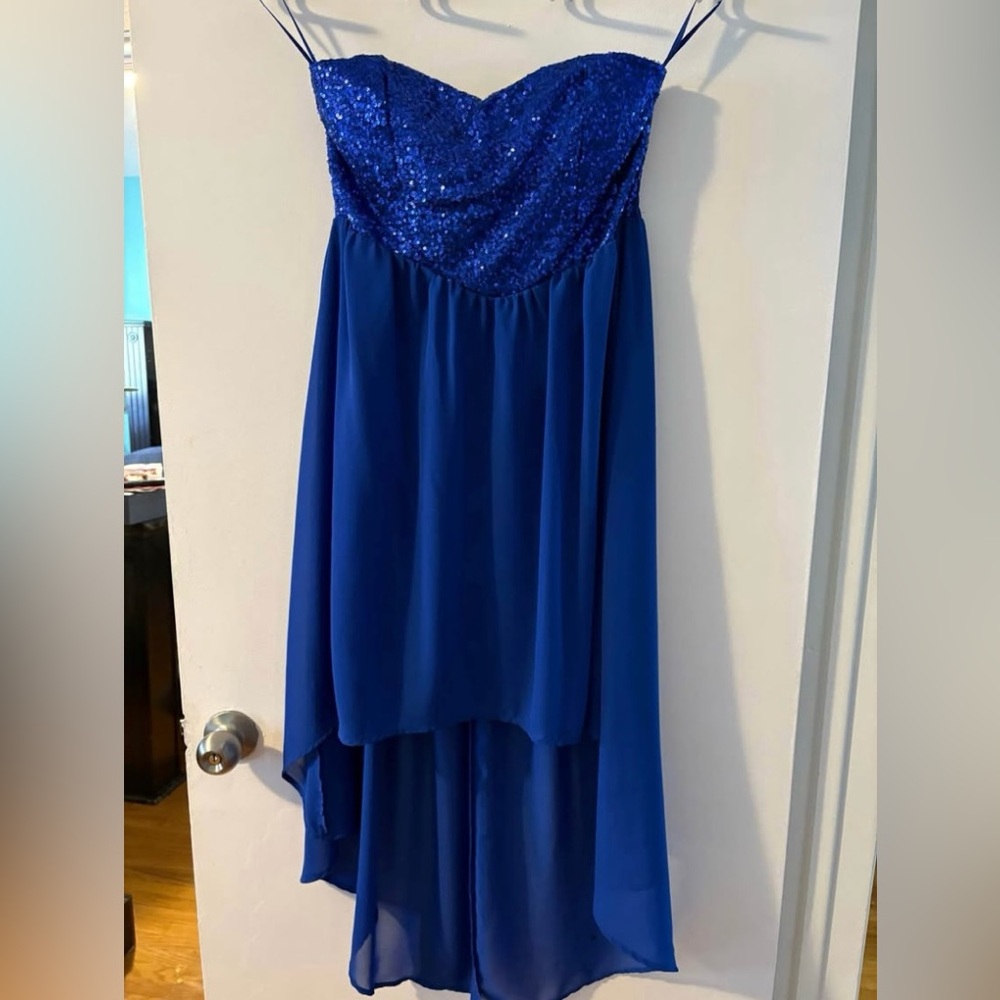 The Limited Blue Sequin Dress